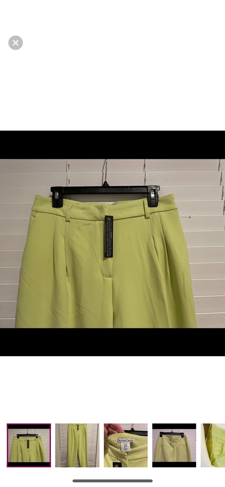 Brand New With Tags Christian Lacroix Ladies Dress Pants. Size 8.