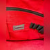 Leather Mobile Edge Laptop Bag. Black Red Heavy Duty Shoulder Bag