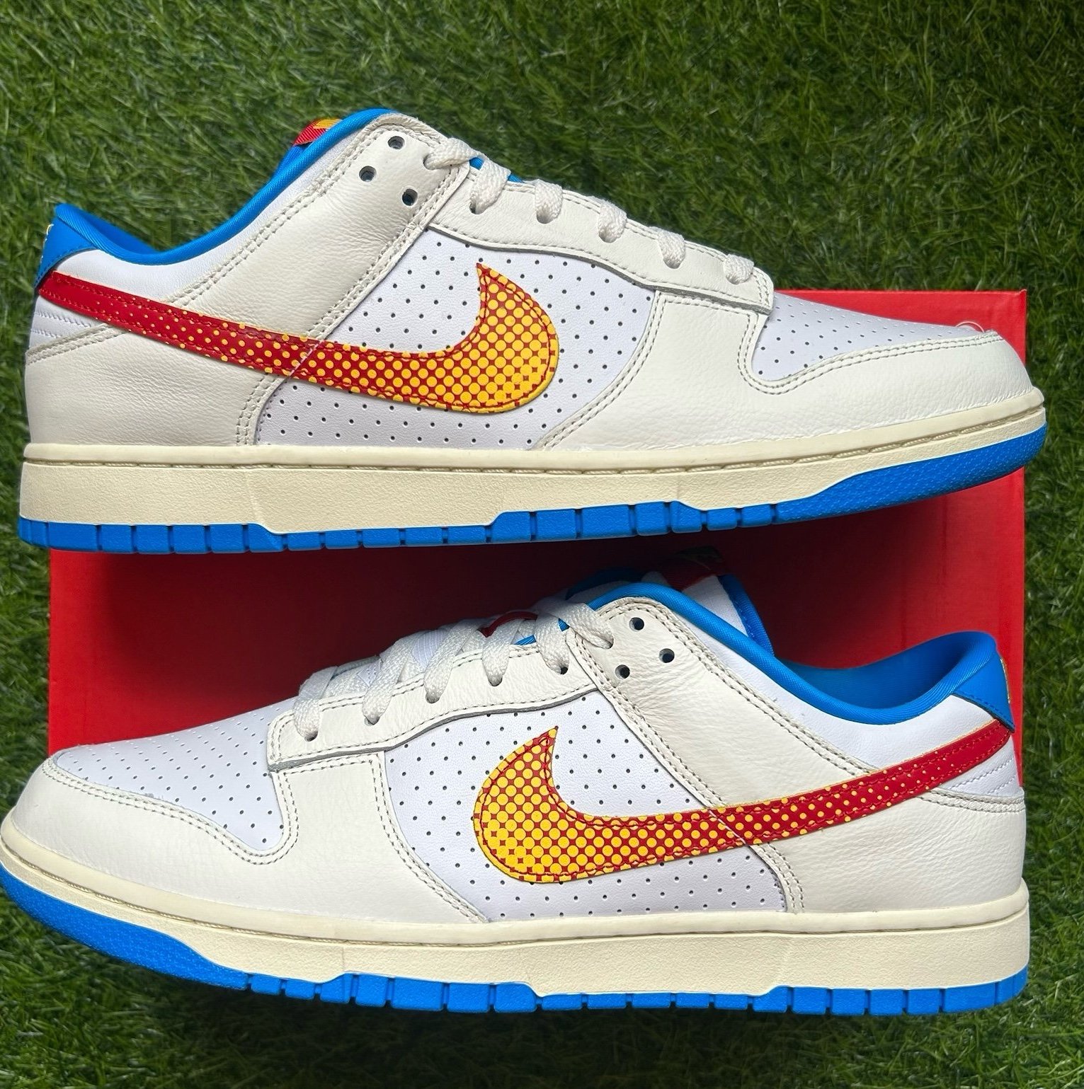 NEW Nike Dunk Low Retro SE Sail Photo Blue Men’s Size 9