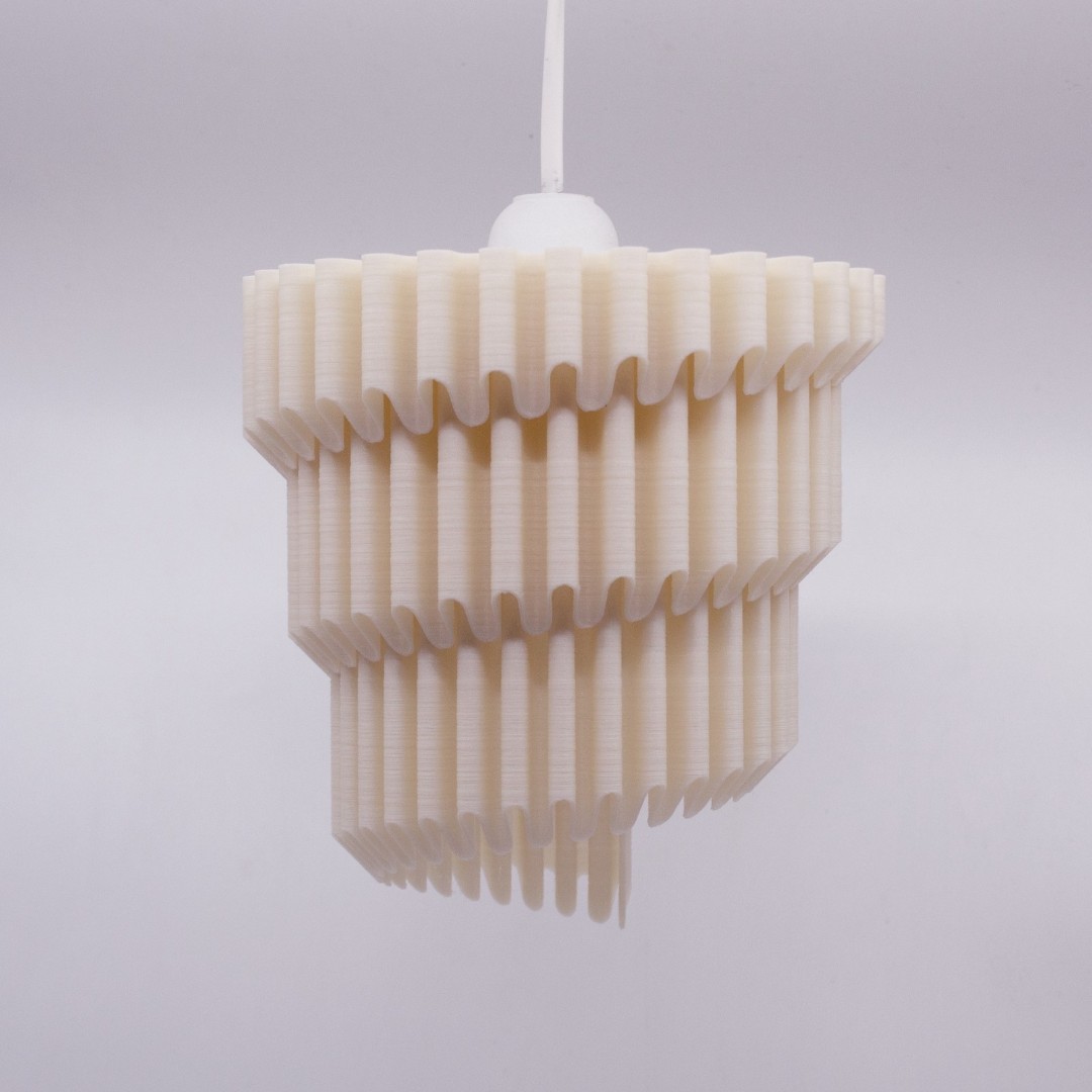 Unfurling Ripple Chandelier | Home Decor | Gift Idea | Industrial