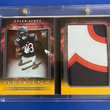 Tyler Scott Chicago Bears RPA Booklet /25
