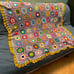 large blanket throw crochet
