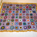 large blanket throw crochet