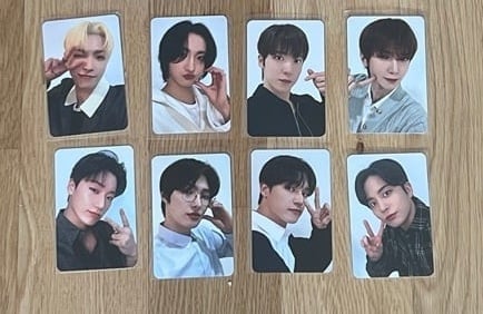 Ateez The World Ep.Fin Will Hello82 Fansign POB OT8 set