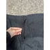 FLAX Linen Pants Black Women’s S Lagenlook Wide Tapered Leg Flowy Zip Button