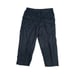 FLAX Linen Pants Black Women’s S Lagenlook Wide Tapered Leg Flowy Zip Button