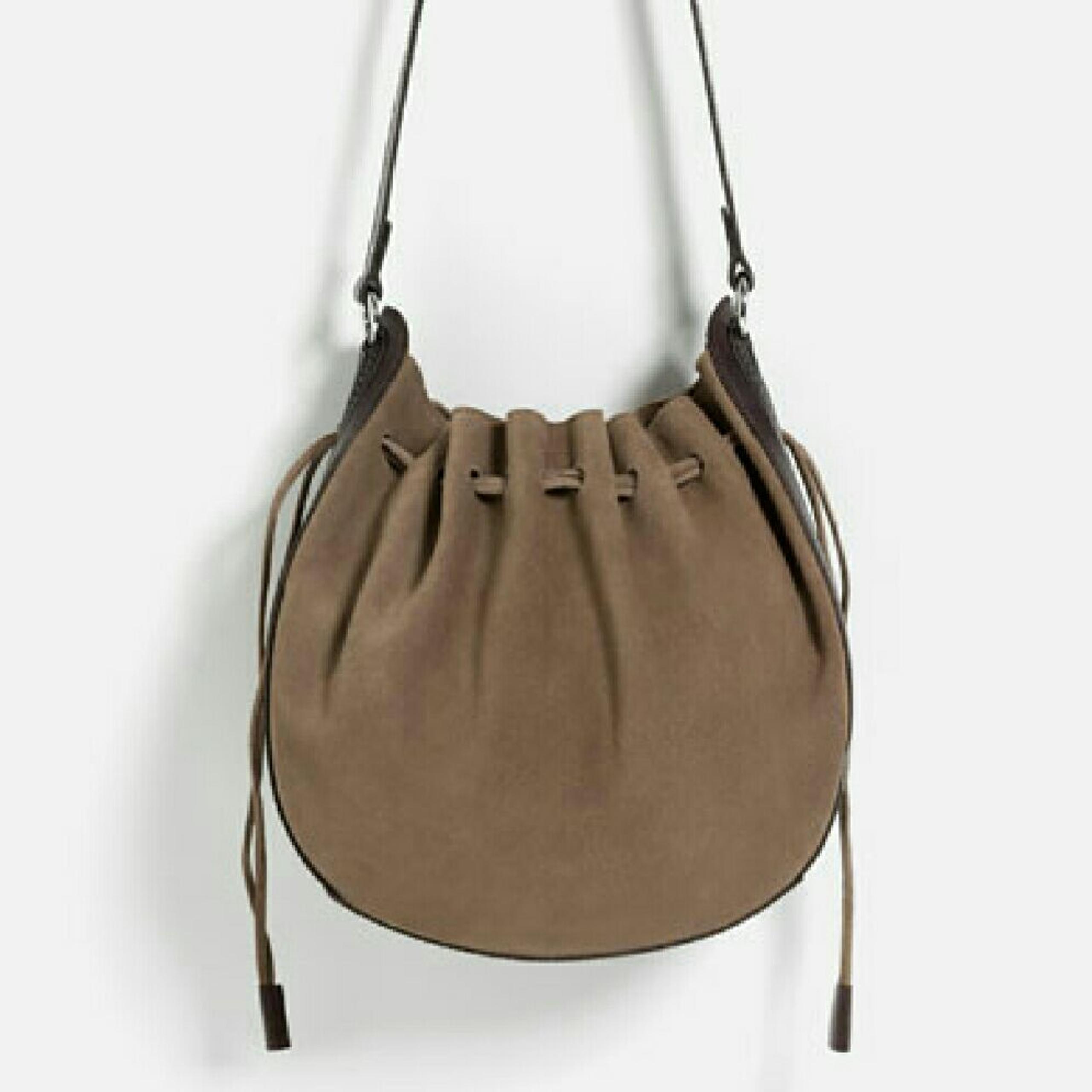 Zara leather bucket bag (4007)