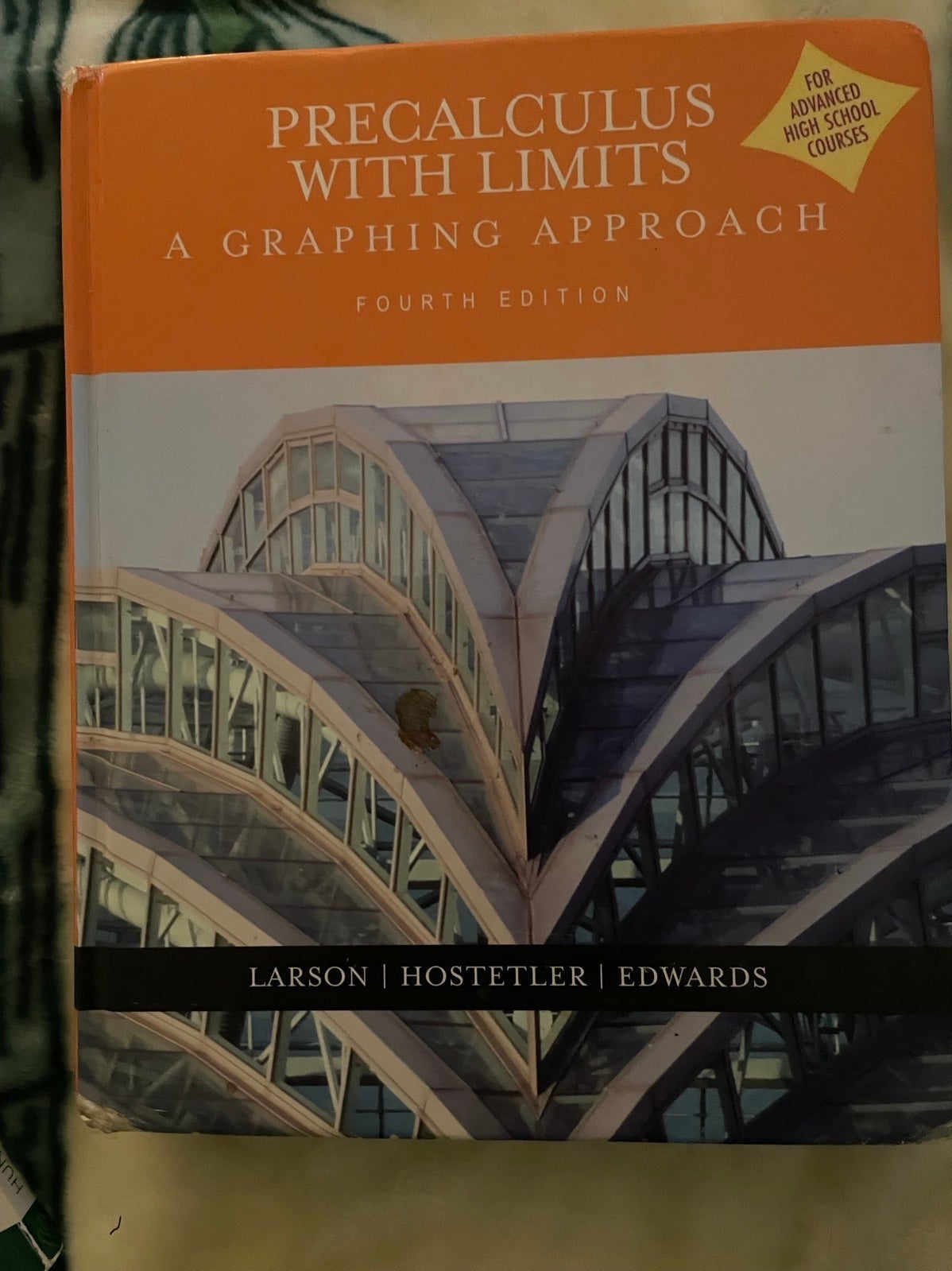 Pre calculus with limits textbook