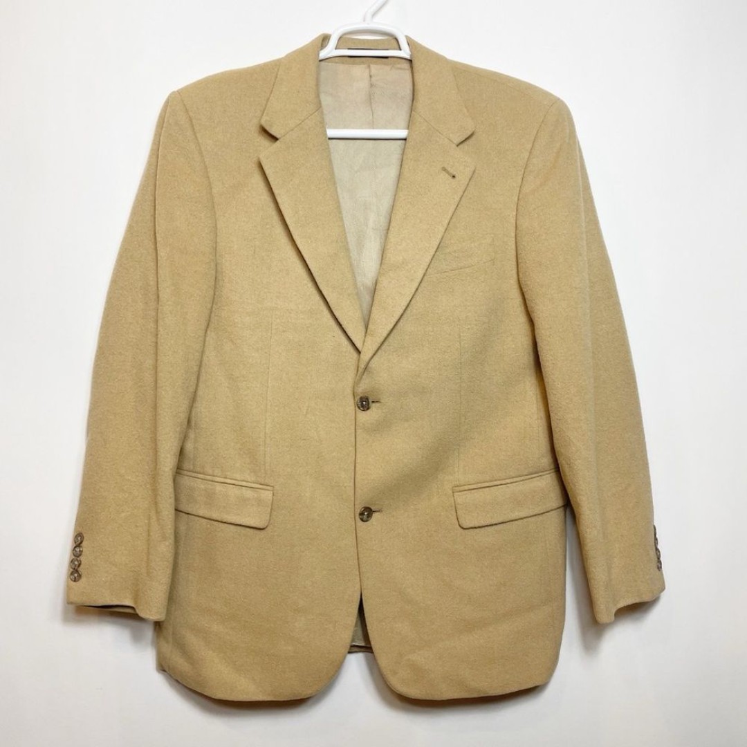 Vintage Barrymore for Fleishman's Camel Hair Blazer Luxury Size 41 L