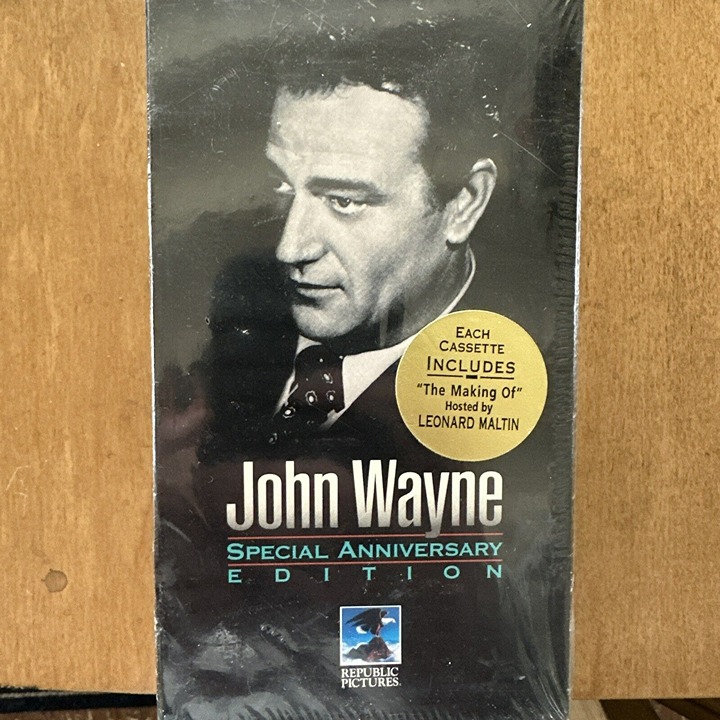 John Wayne Special Anniversary Edition (1995 VHS) . Iwo Jima Quiet Man Rio G