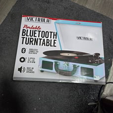 New Victrola Portable3-Speed Turntable Bluetooth Record Player VSC-550 BT