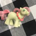 My Little Pony Carry Case W/ 4 Large Ponies & 5 Small - VTG 82-83
