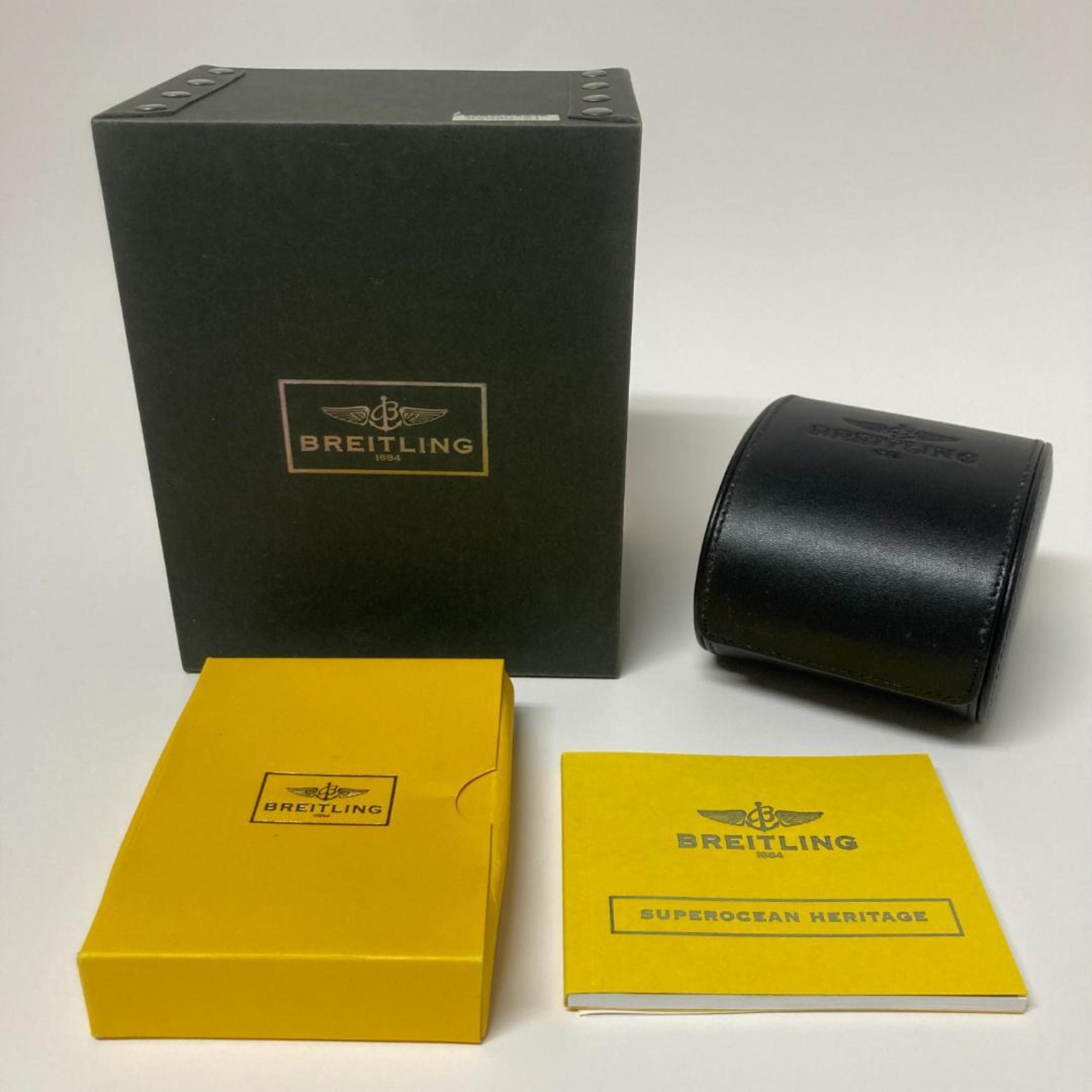 [BREITLING] Watch Case/Box Instruction Manual (Superocean) 0337