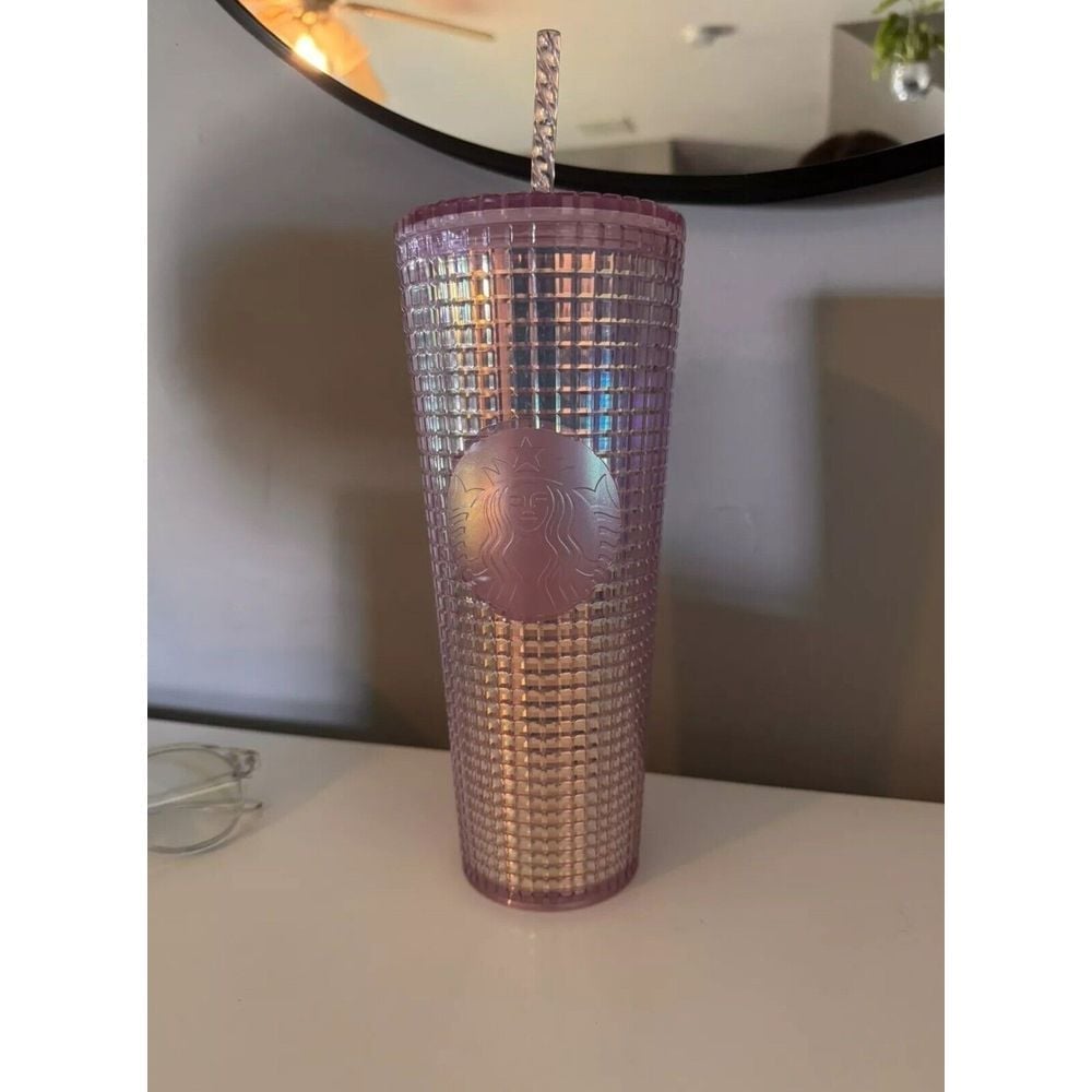 2020 Holiday Iridescent Pink Starbucks Cup *limited Edition*