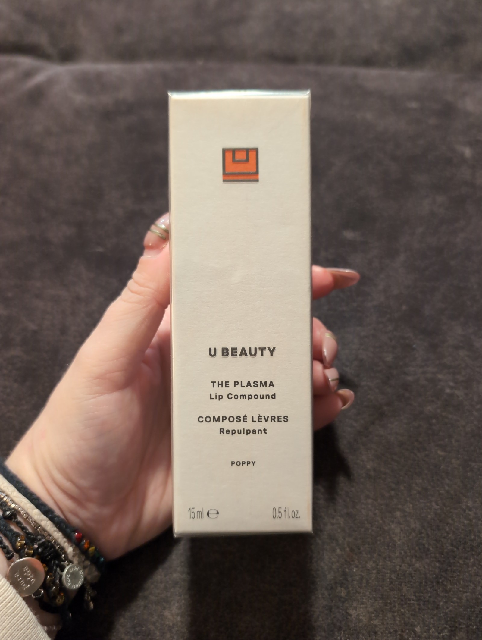 U Beauty The Plasma Lip Compound in Poppy 0.5oz
