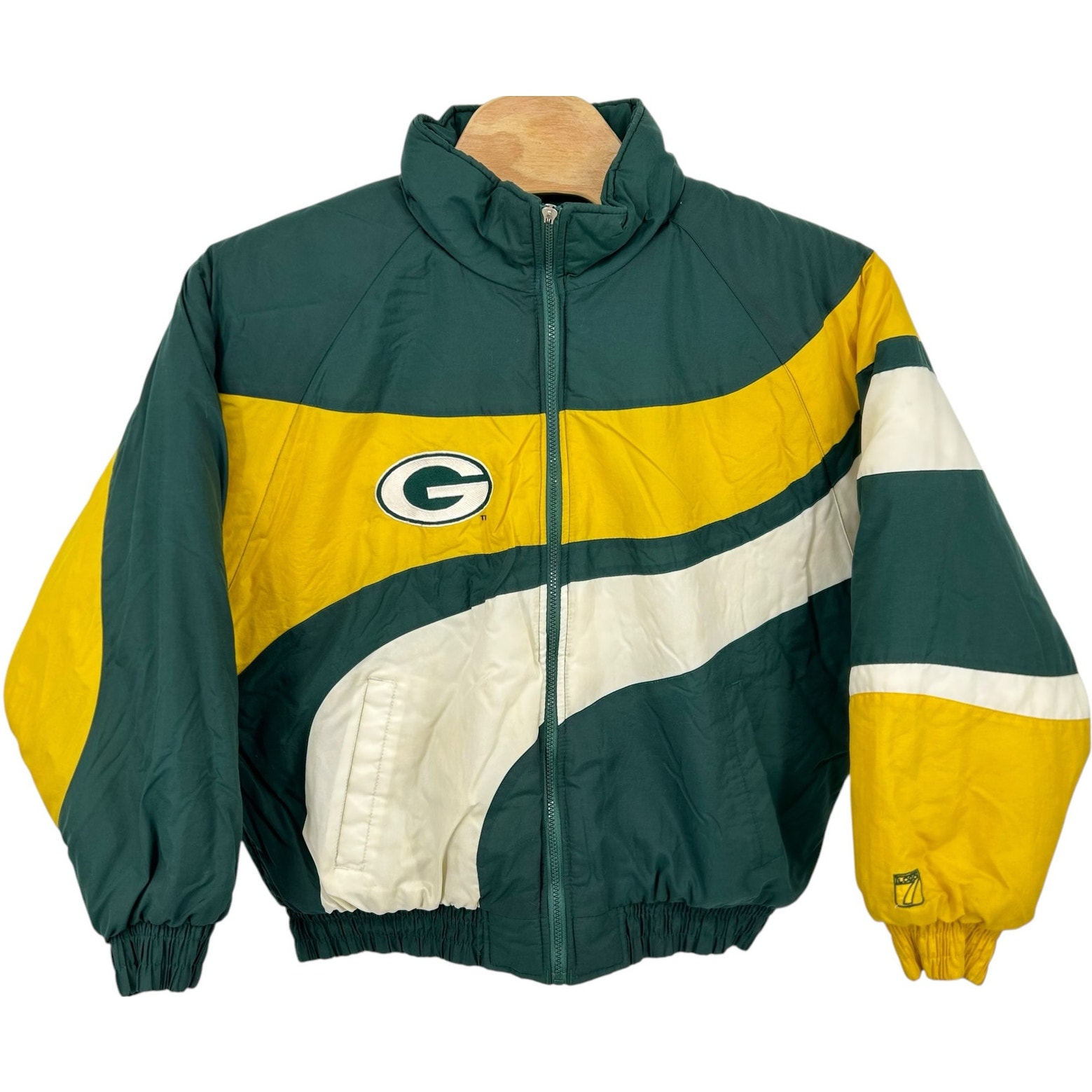 Vintage Green Bay Packers Logo Athletic Authentic Pro Line
