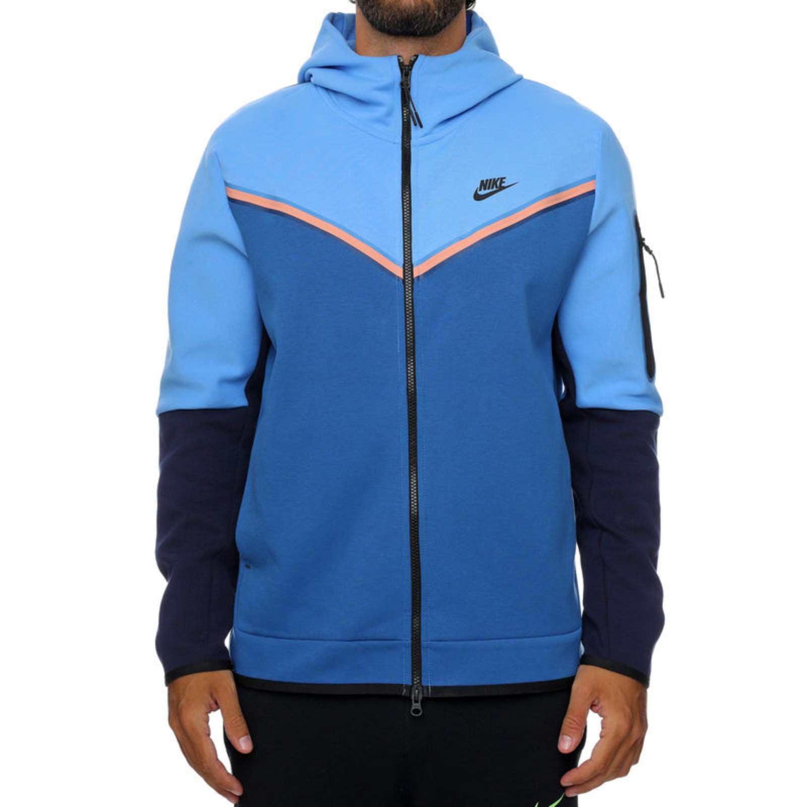 Nike Sportswear® Tech Fleece WR Jacket in University Blue CU4489-412 XL-T *NWOT