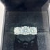 Moissanite Diamond 3 Stone Anniversary Ring Wedding Band Round Cut 4 Ct Size 6