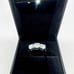 Moissanite Diamond 3 Stone Anniversary Ring Wedding Band Round Cut 4 Ct Size 6