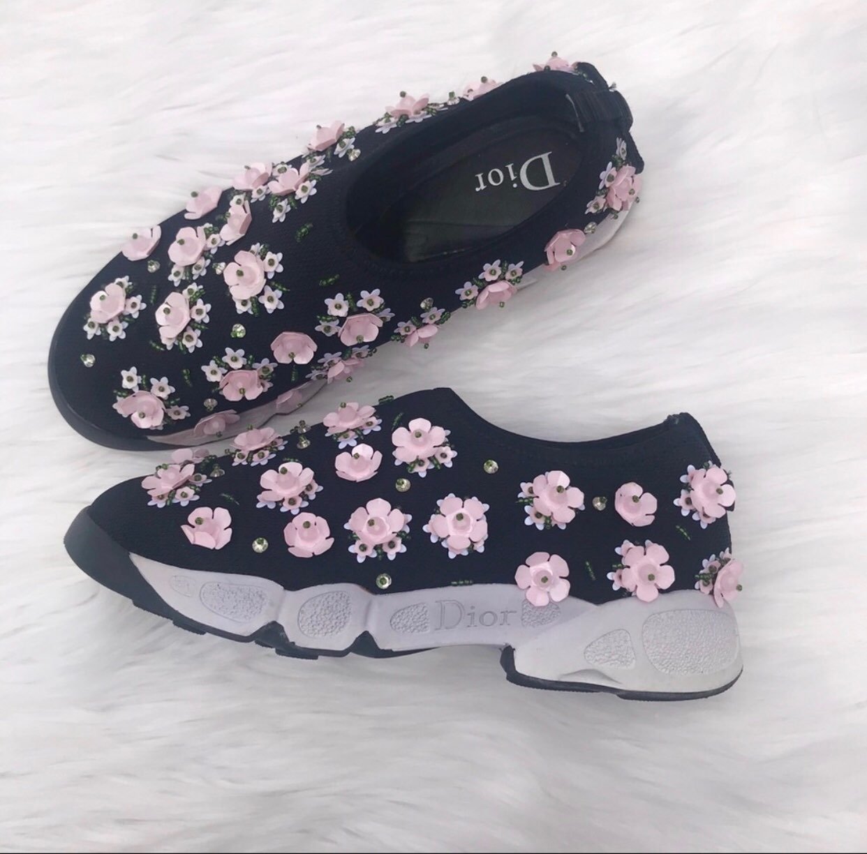 DIOR Fusion Floral Sneakers