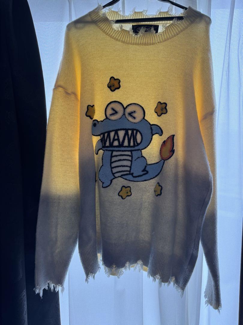 【正規品】 MAMC Sweater Crocodile Little Gradation トップス