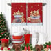 Set of 2 Christmas Kitchen Towels Gingerbread Man 18x26 Inch Dish Towels