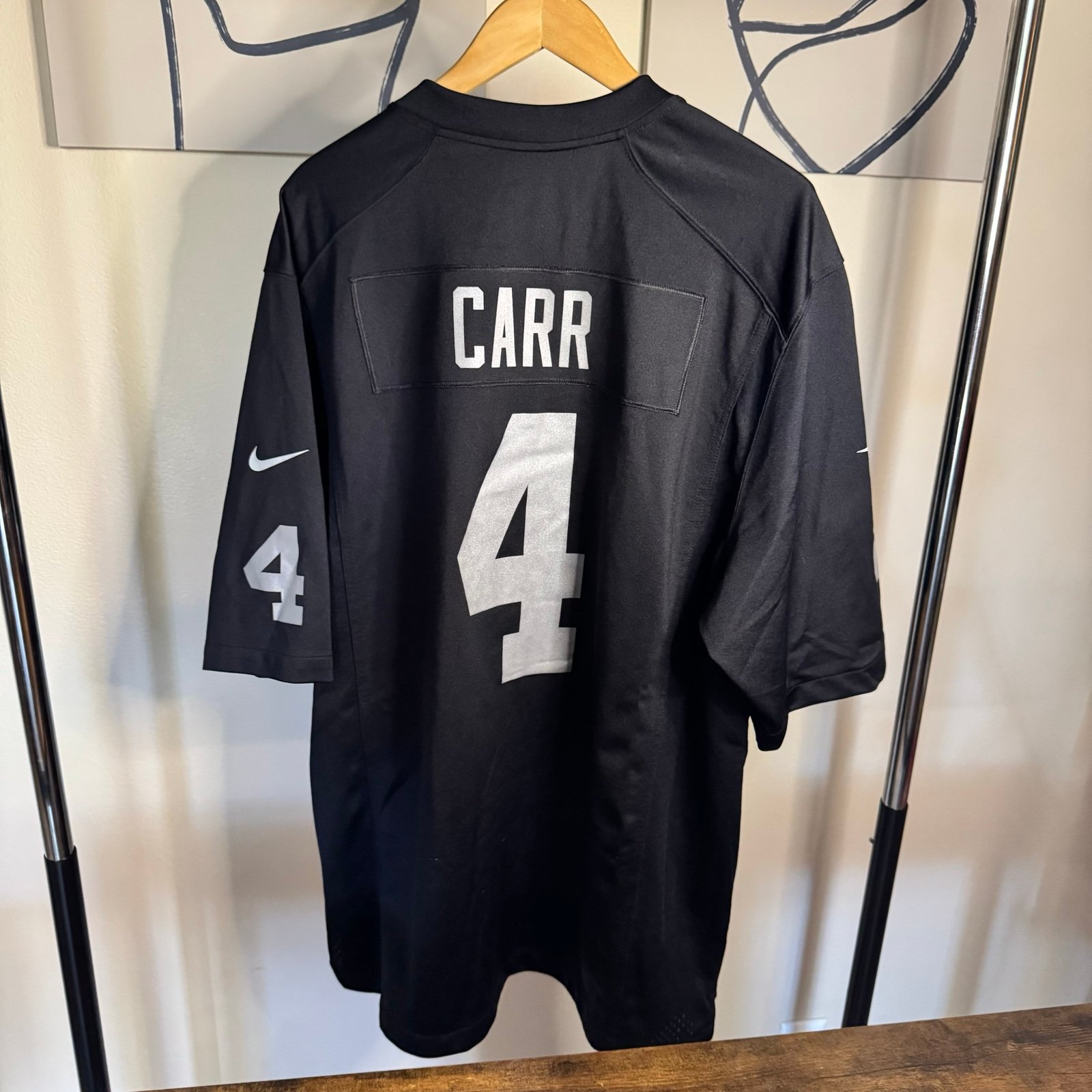 Men’s raiders Carr jersey
