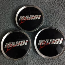 3-only akt Mahdi Caesar Wheel aluminum center caps