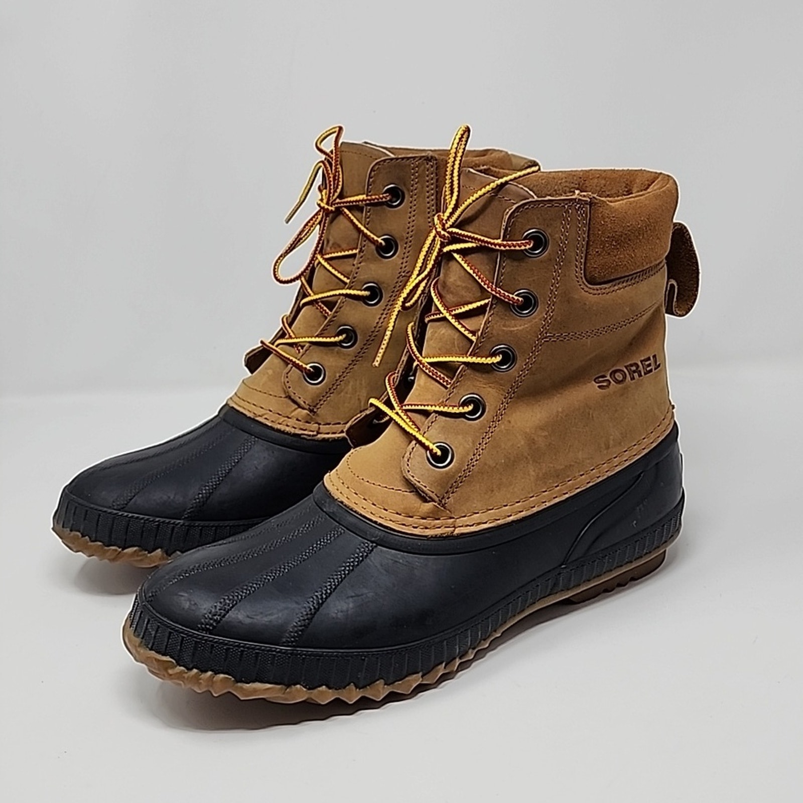 Sorel Cheyanne Lace Waterproof Men's Boots Brown Size 10