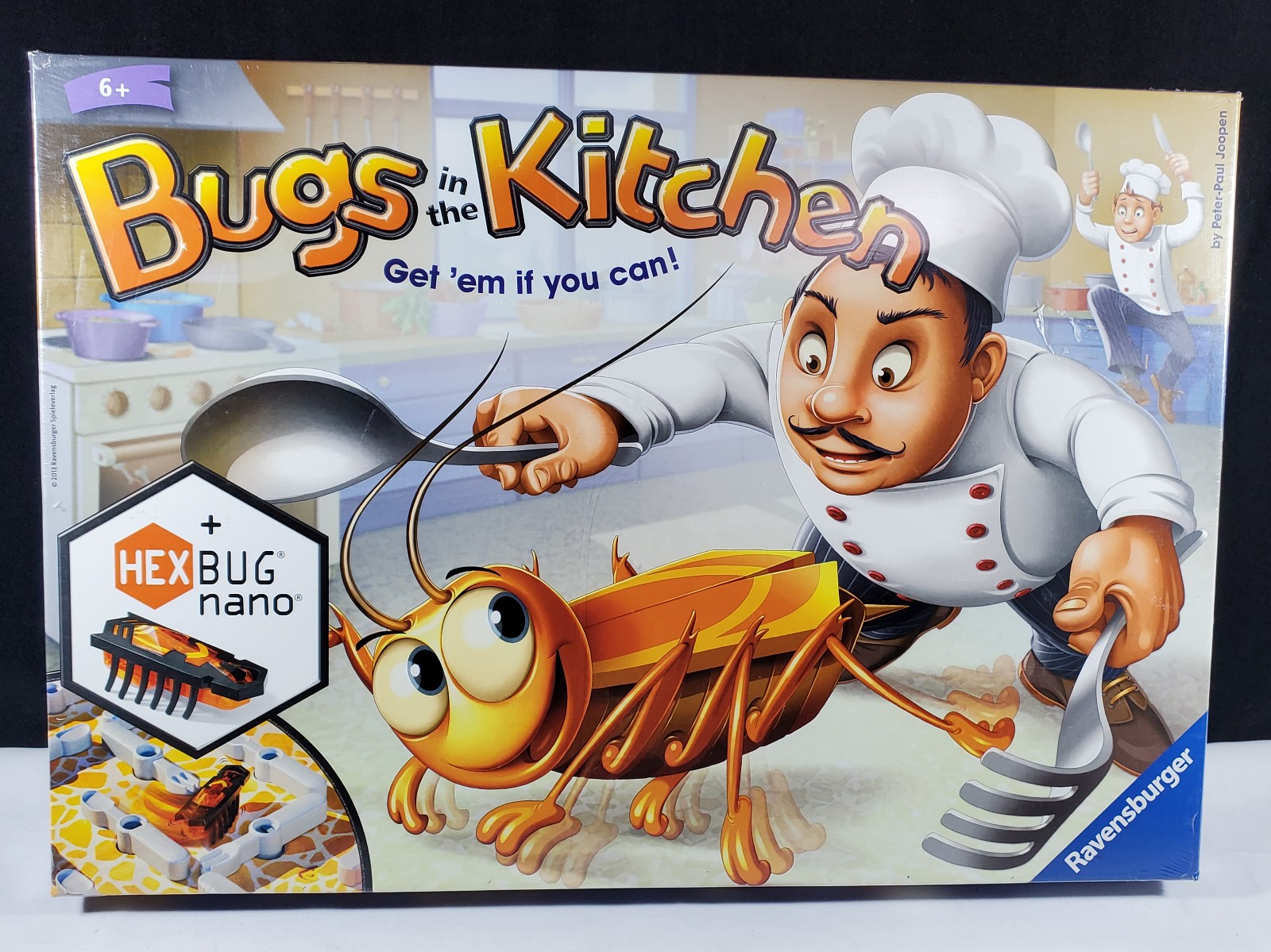 Bugs in the Kitchen Boardgame + Hexbug nano Sealed New