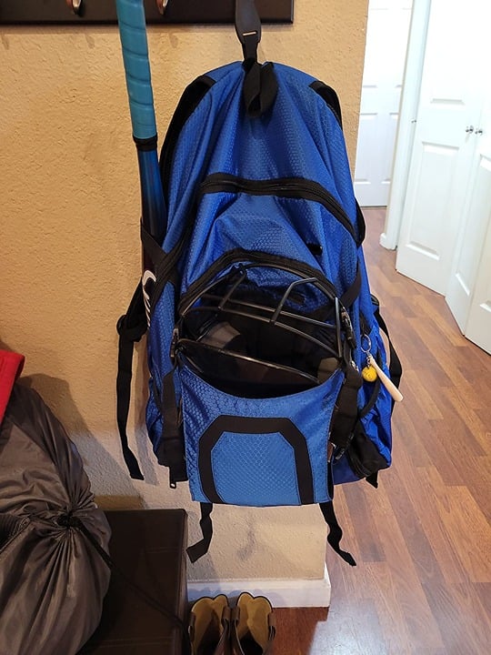 Baseball Bag Pro Baseball Bat Backpack for Baseball, TBall Softball Equipment