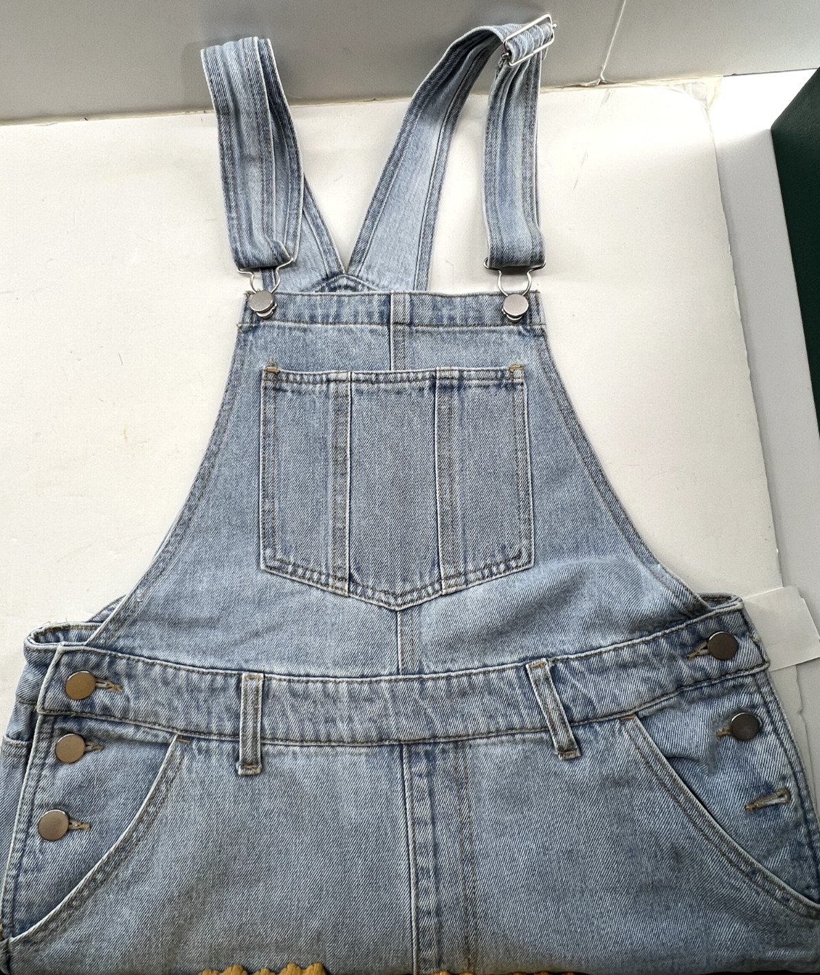 Denim Overalls Womens Medium Blue NEW