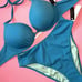 Victoria's Secret 32A,32B,34A,34B BOMBSHELL BIKINI high-waist BOTTOM cosmo BLUE