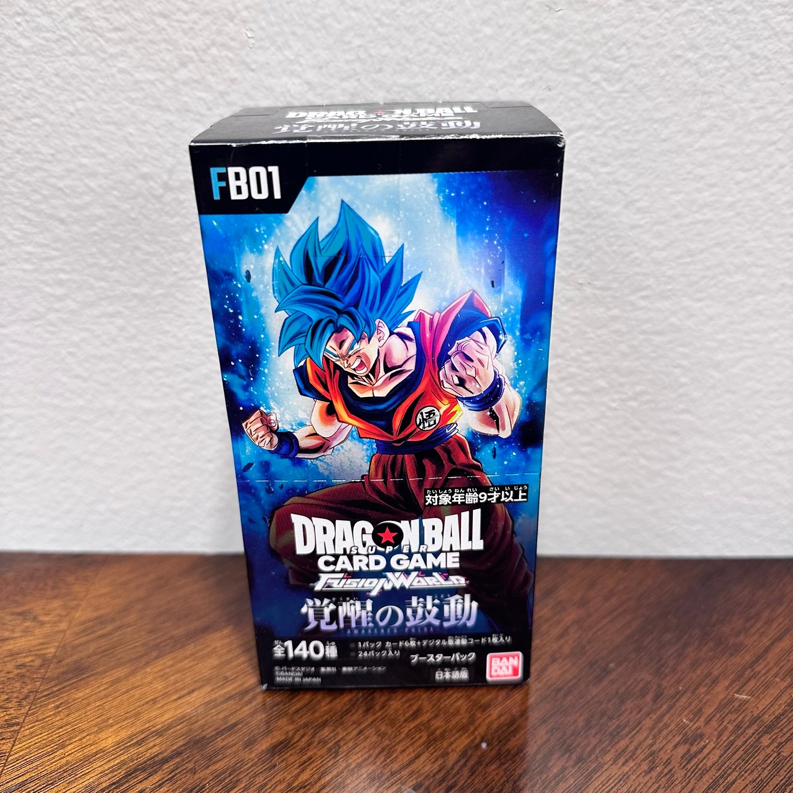 PSL Dragon Ball Super Card Game Fusion World Raging Roar Box FB01 From Japan New