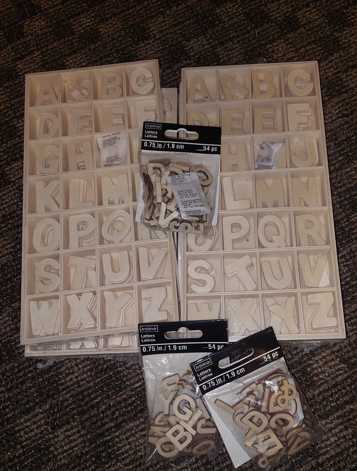 Arts & Crafts: Wooden Letters