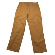 Size 35x30 Men's Carhartt BN0011-M Loose Fit Washed Duck Utility Pants brown NWT
