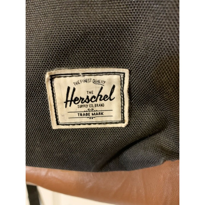 Herschel backpack leather bottom cheap