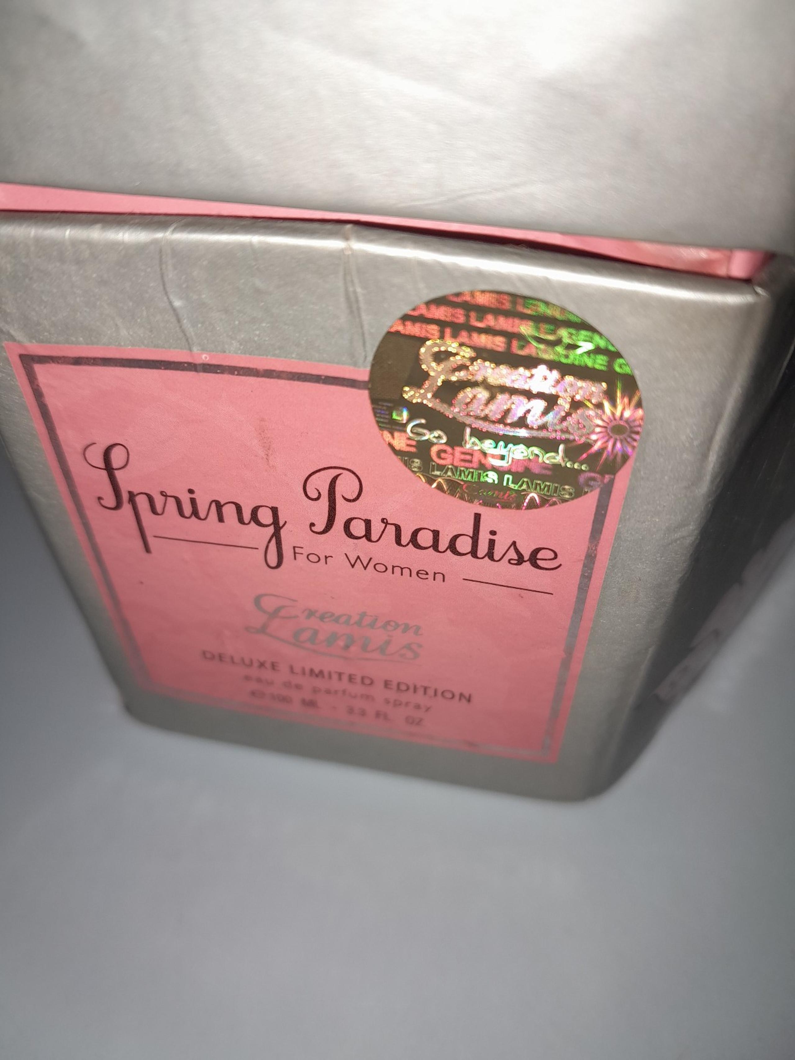 Creation Lemis limited edition perfume
