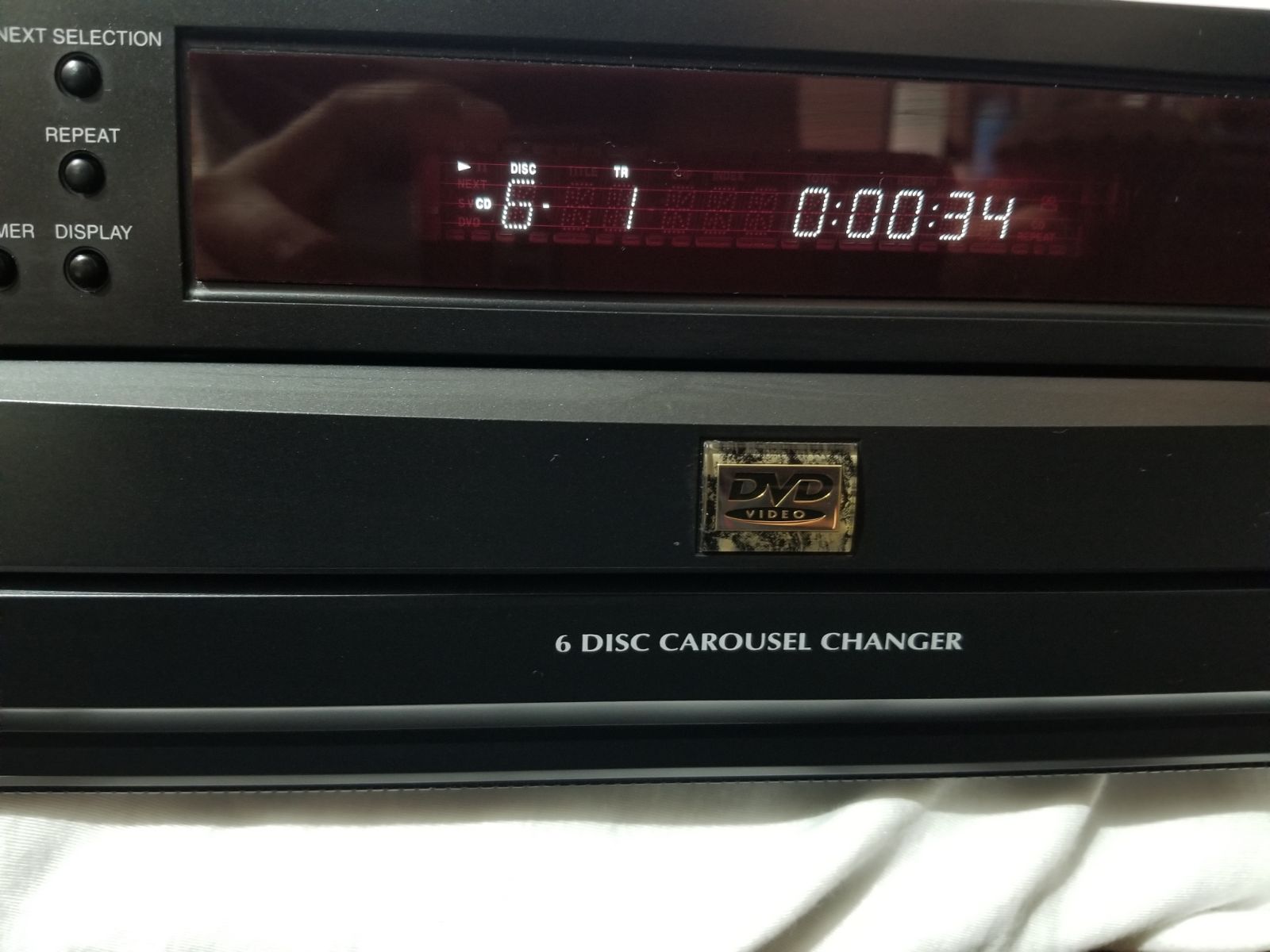 Vintage Toshiba 1999 DVD Player SD-4109X