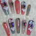 Ice Cream Swirl Color Changing Press On