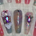 Ice Cream Swirl Color Changing Press On