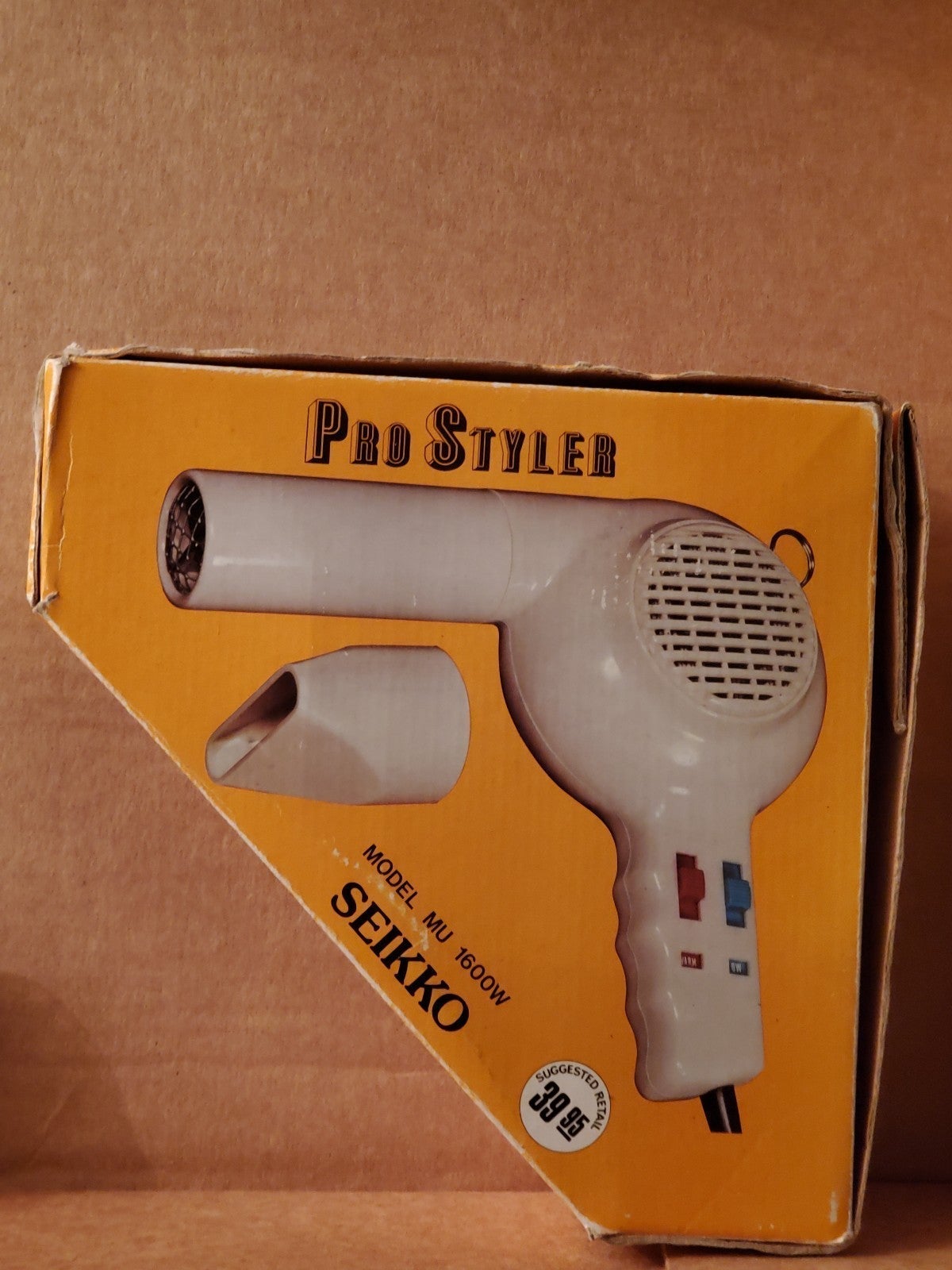 Vintage seikko hair dryer mu1600w hair dryer vintage