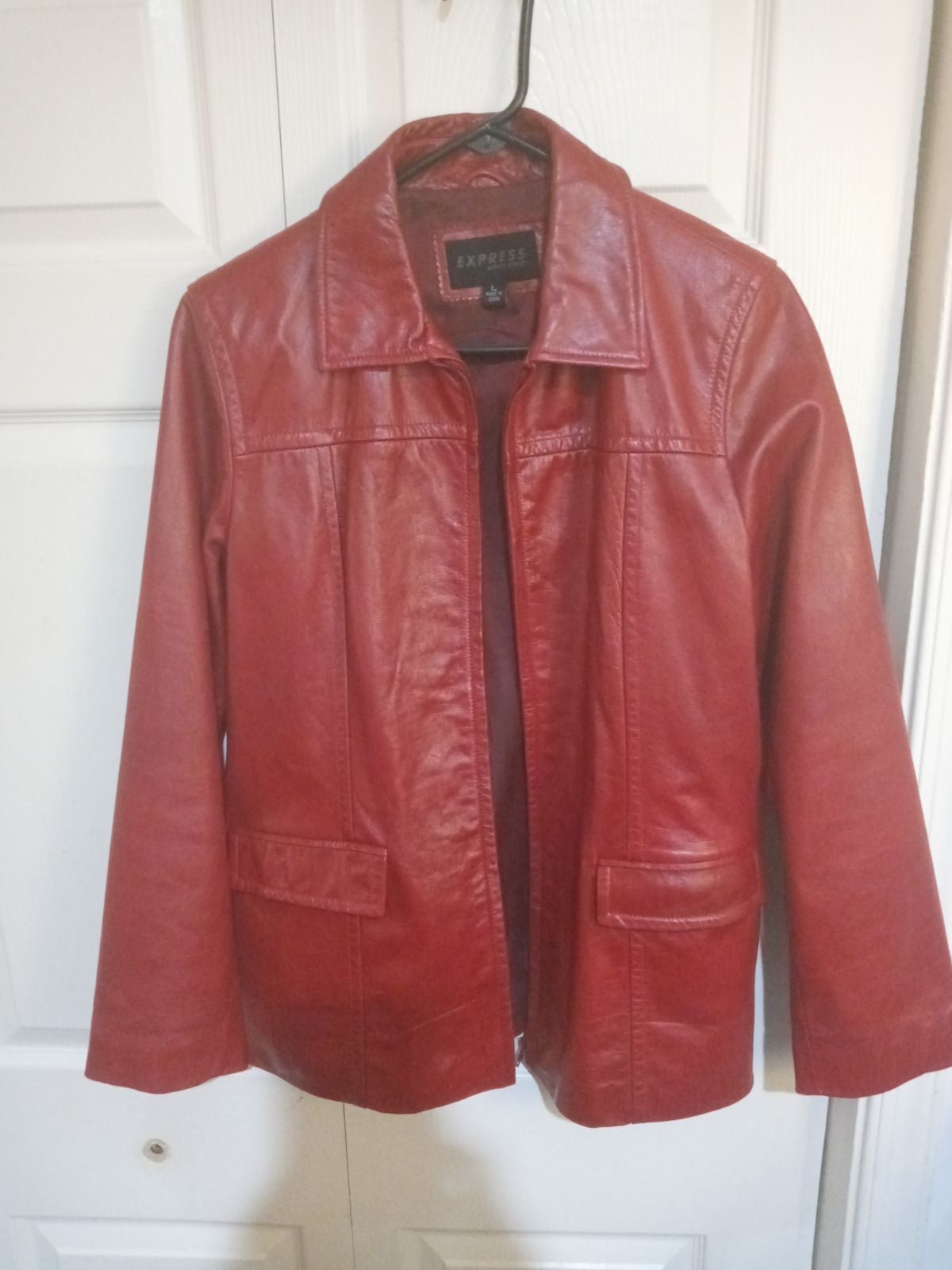 Red Express 100% Genuine Leather Jacket