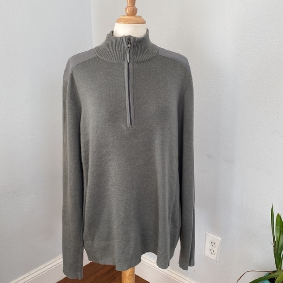 Marmot Mens Fleece 1/4 Zip Sweater Jacket M
