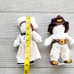 Vintage Thanksgiving Pilgrim Cloth Doll Set
