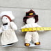 Vintage Thanksgiving Pilgrim Cloth Doll Set