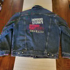 Howard Stern 1995 Birthday Bash Cast and Crew Promo Denim Jacket