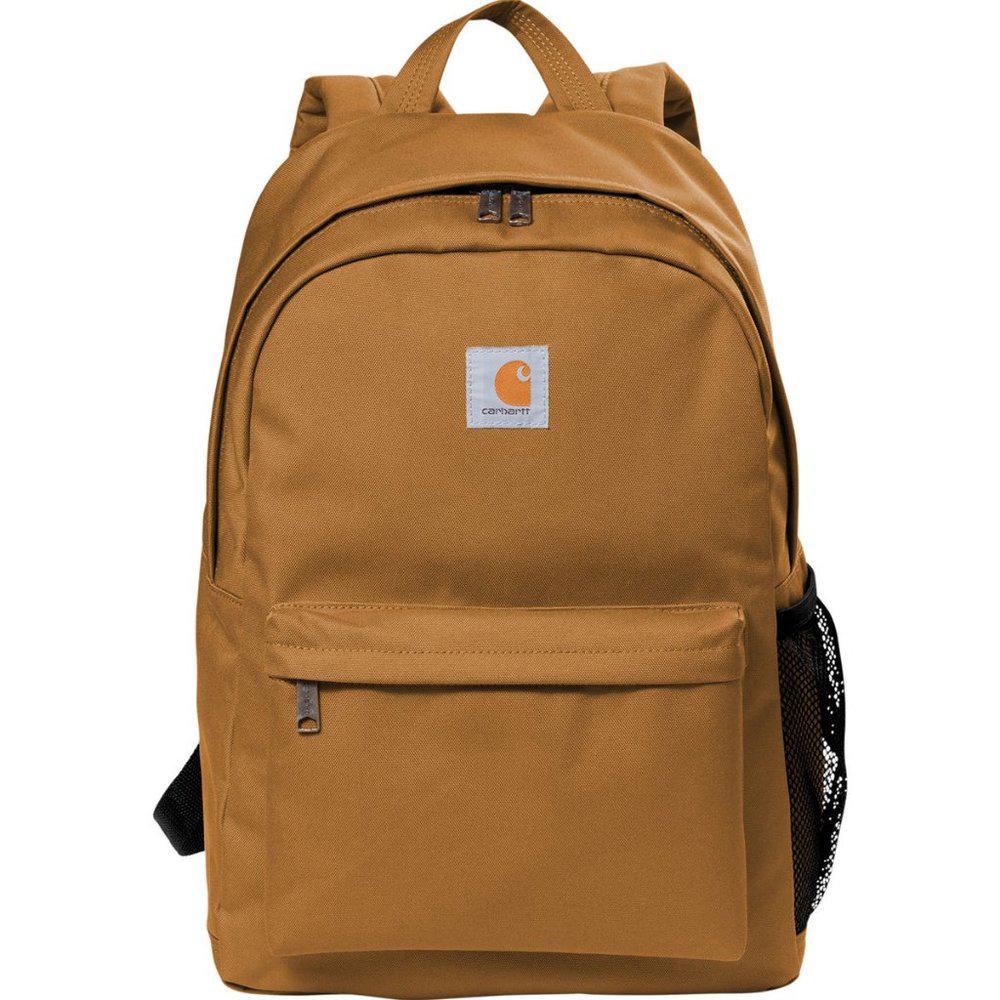 (NWT) Carhatt Canvas Backpack Work School Travel Heavyduty Bookbag Brown