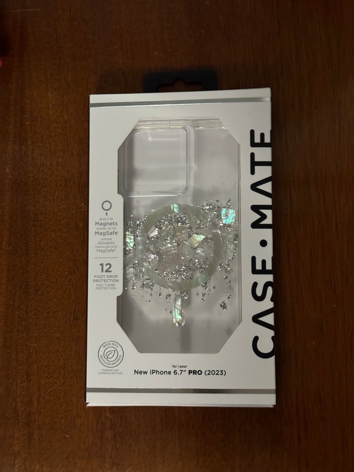 Casemate Karat Magsafe Case IPhone 15 Pro Max-Touch of Pearl