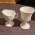 Assortment Of Vintage White Grape Milk Glass